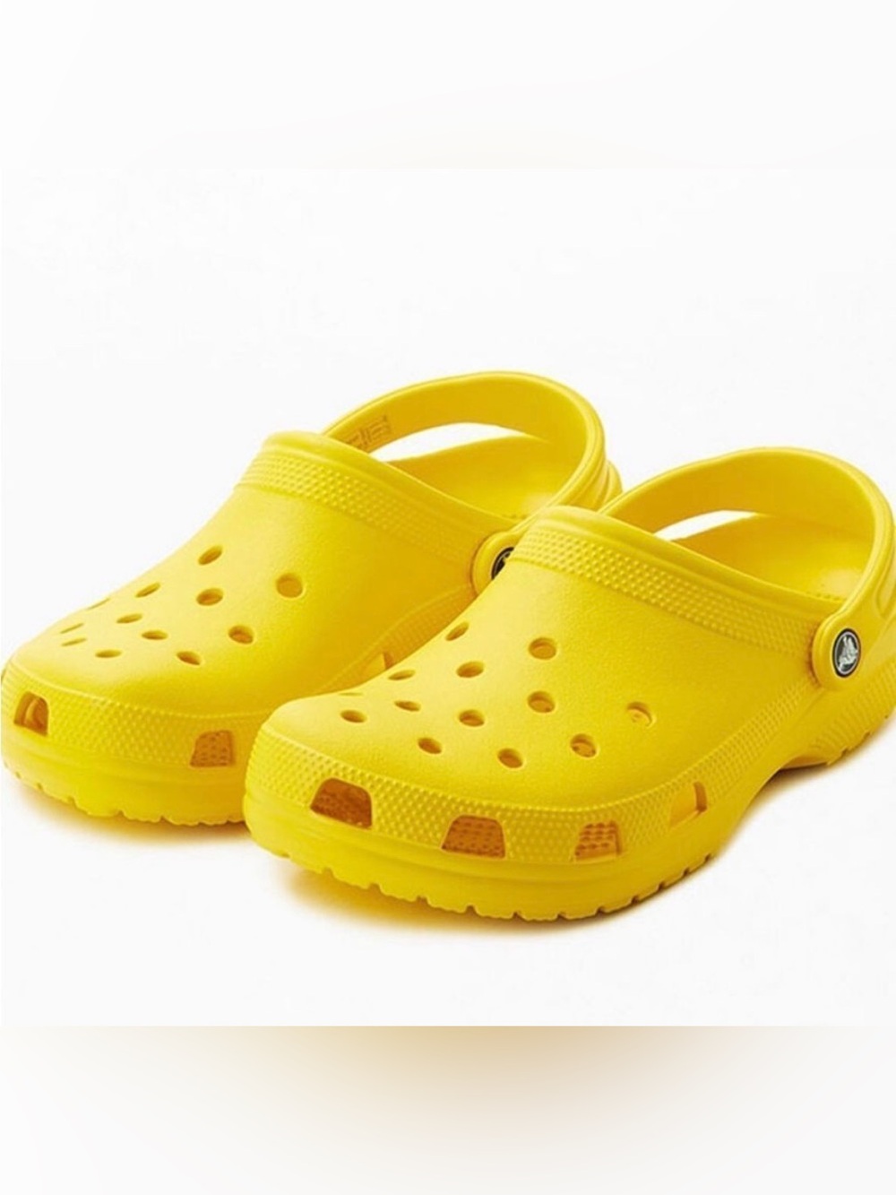 Brand new Crocs Classic Clogs bright Lemon yellow. Unisex size Women 7 / Men 5